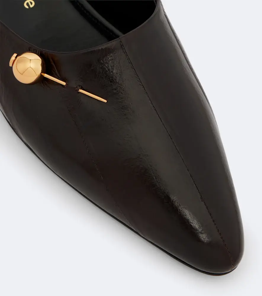 Herbert Levine Sleep On It leather mules | Thumbnail 3