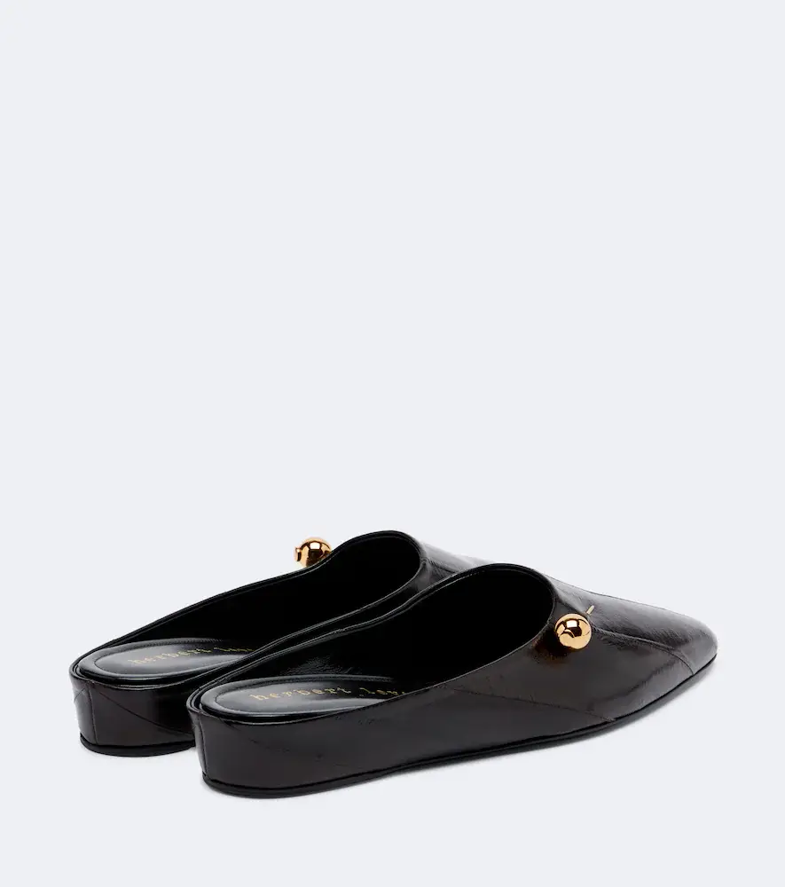 Herbert Levine Sleep On It leather mules | Thumbnail 4
