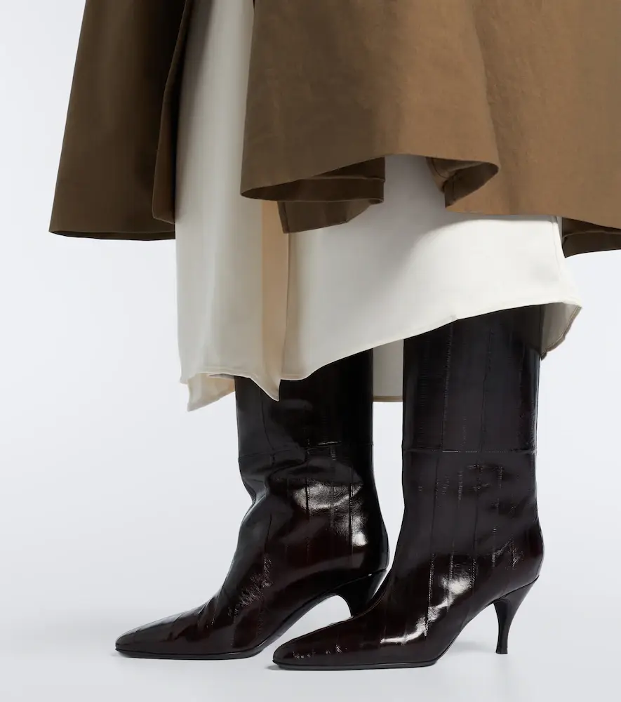 Herbert Levine Silhouette leather knee-high boots | Thumbnail 3 Herbert Levine Silhouette leather knee-high boots | Thumbnail 3
