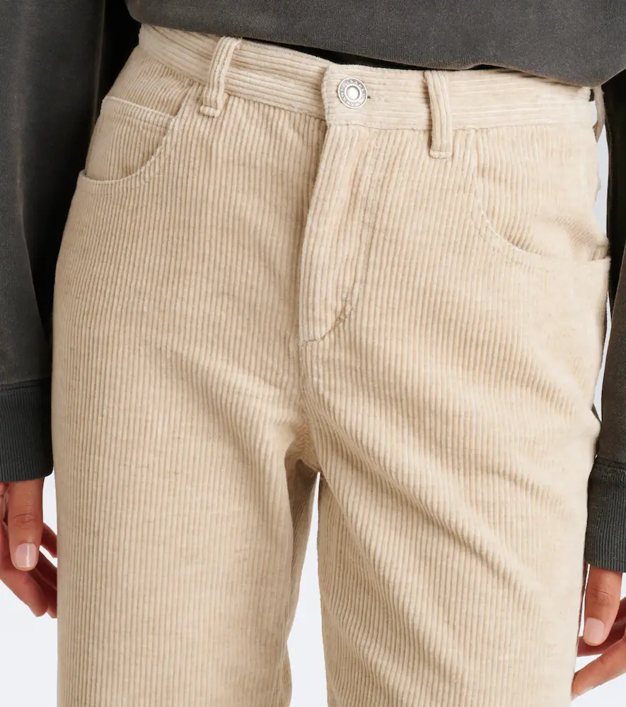 Marant Étoile Ruthie corduroy straight pants | Thumbnail 2 Marant Étoile Ruthie corduroy straight pants | Thumbnail 2