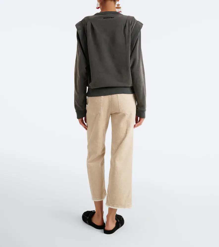 Marant Étoile Ruthie corduroy straight pants | Thumbnail 3 Marant Étoile Ruthie corduroy straight pants | Thumbnail 3