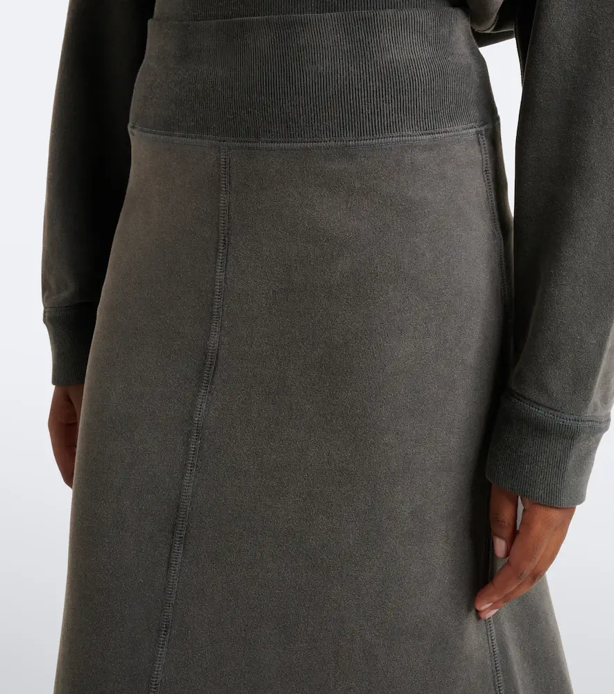 Marant Étoile Solkia cotton jersey midi skirt | Thumbnail 2 Marant Étoile Solkia cotton jersey midi skirt | Thumbnail 2