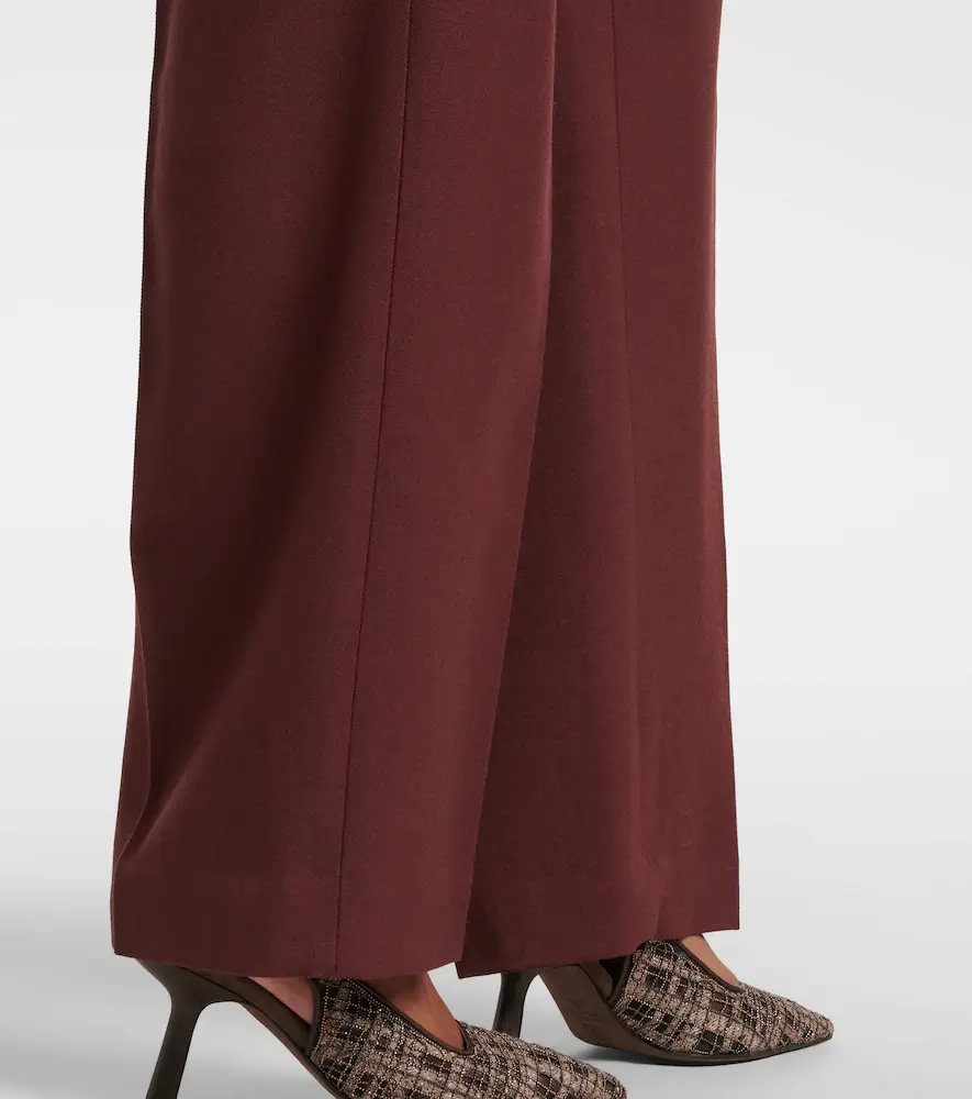 Brunello Cucinelli Monili virgin wool straight pants | Thumbnail 3 Brunello Cucinelli Monili virgin wool straight pants | Thumbnail 3
