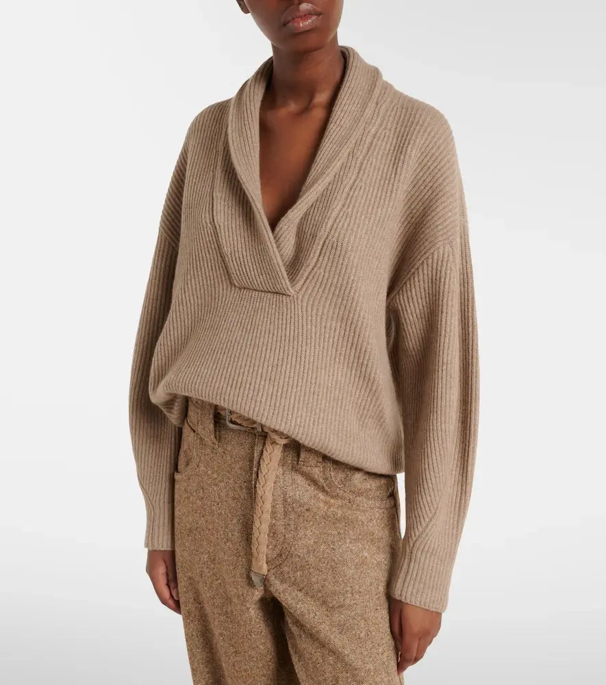 Brunello Cucinelli Ribbed-knit cashmere sweater | Thumbnail 2