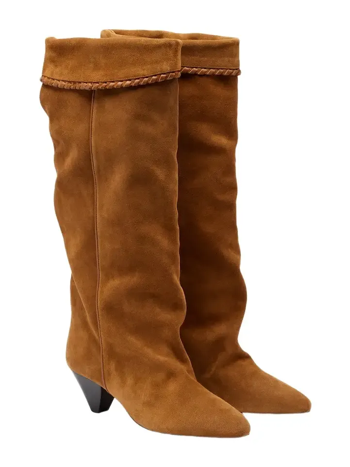 Elita suede knee-high boots Elita suede knee-high boots