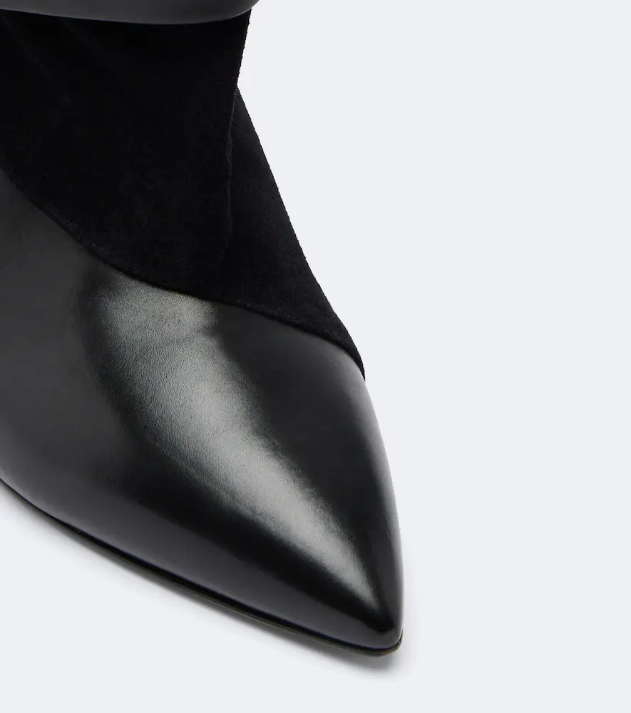 Isabel Marant Lyone leather and suede ankle boots | Thumbnail 4 Isabel Marant Lyone leather and suede ankle boots | Thumbnail 4