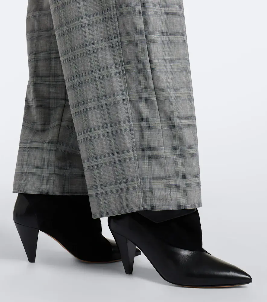 Isabel Marant Lyone leather and suede ankle boots | Thumbnail 5 Isabel Marant Lyone leather and suede ankle boots | Thumbnail 5