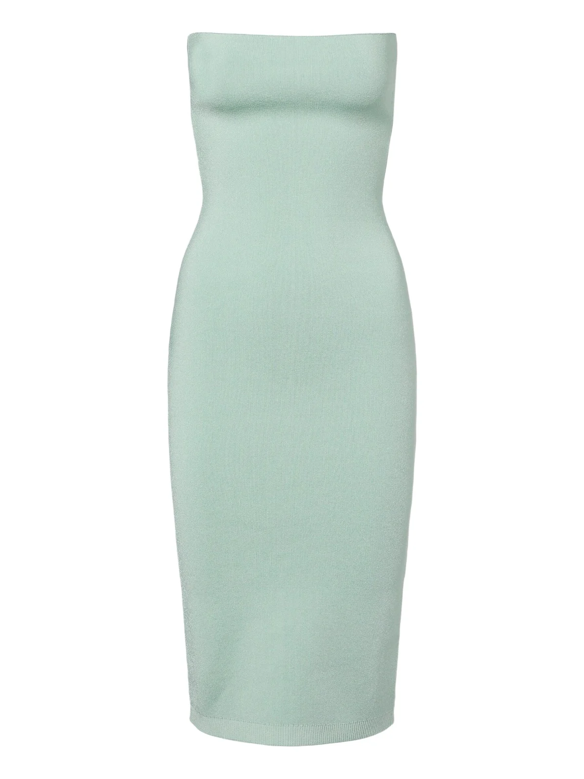Sera strapless piqué midi dress Sera strapless piqué midi dress