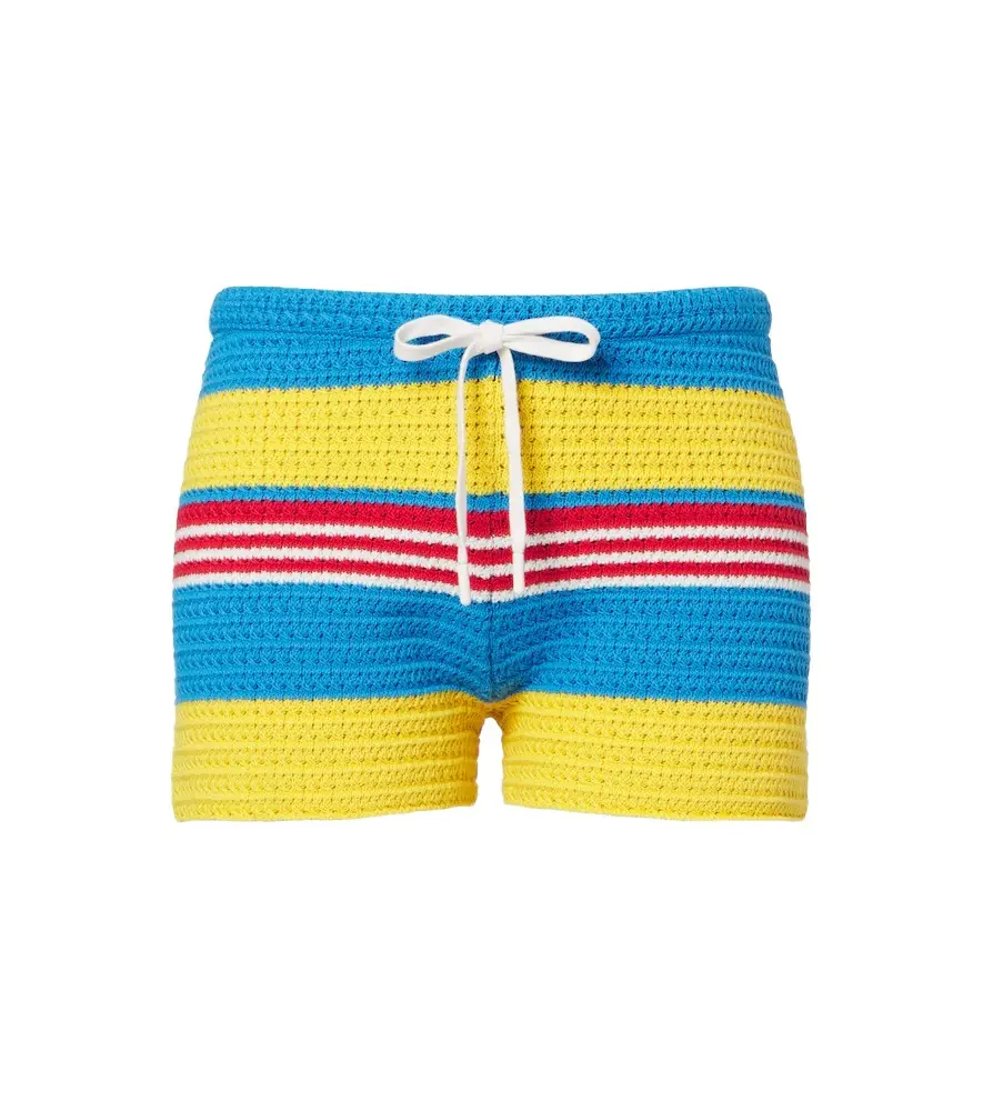 Posse Tammy striped cotton shorts | Image 1 Posse Tammy striped cotton shorts | Image 1