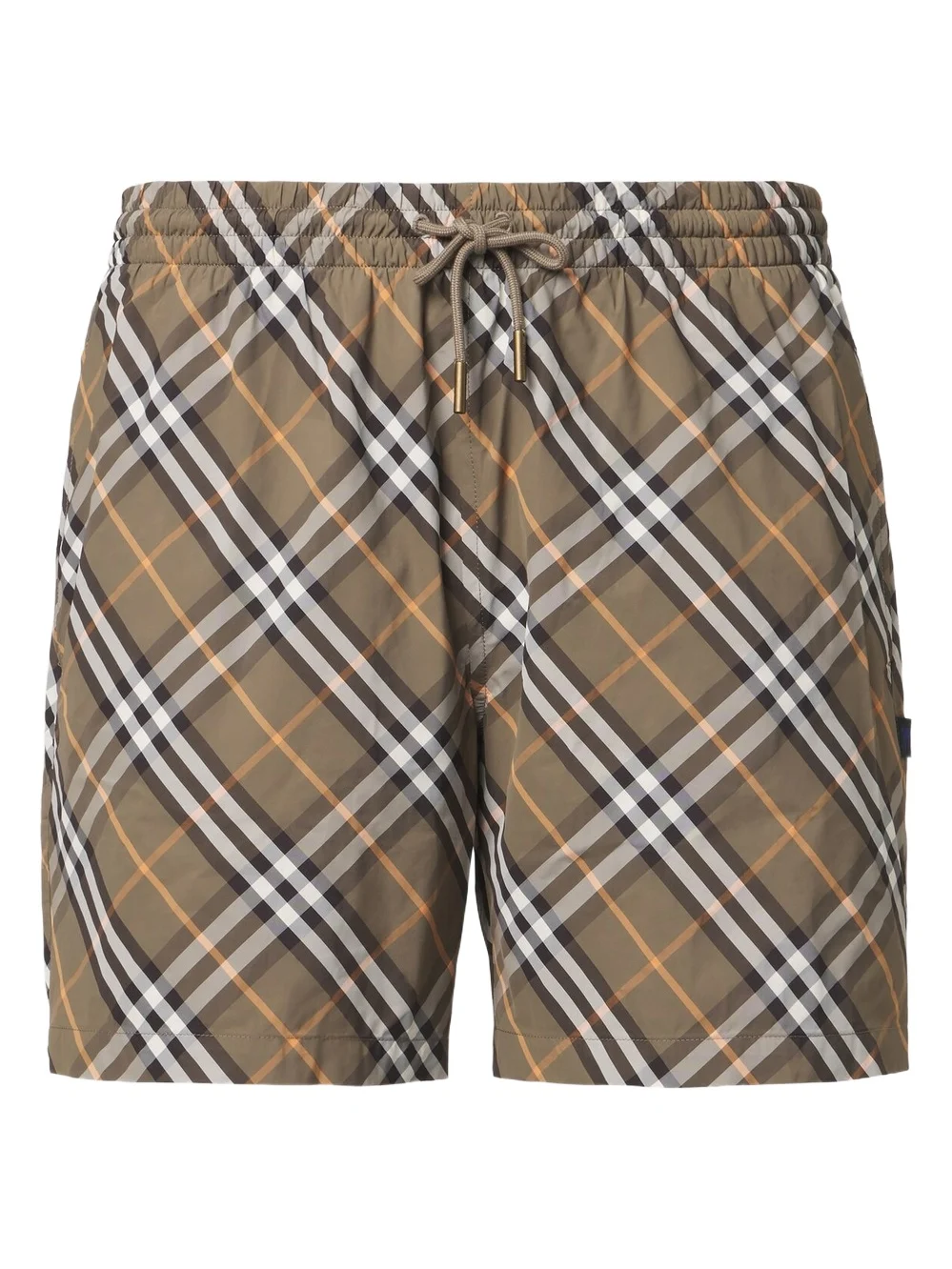 Burberry Check swim trunks