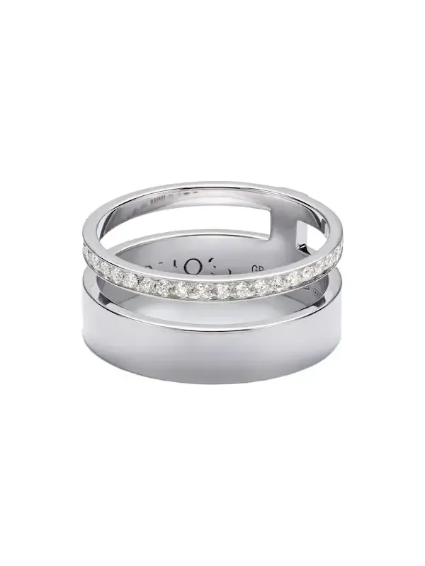 Berbere 18kt white gold ring with diamonds Berbere 18kt white gold ring with diamonds