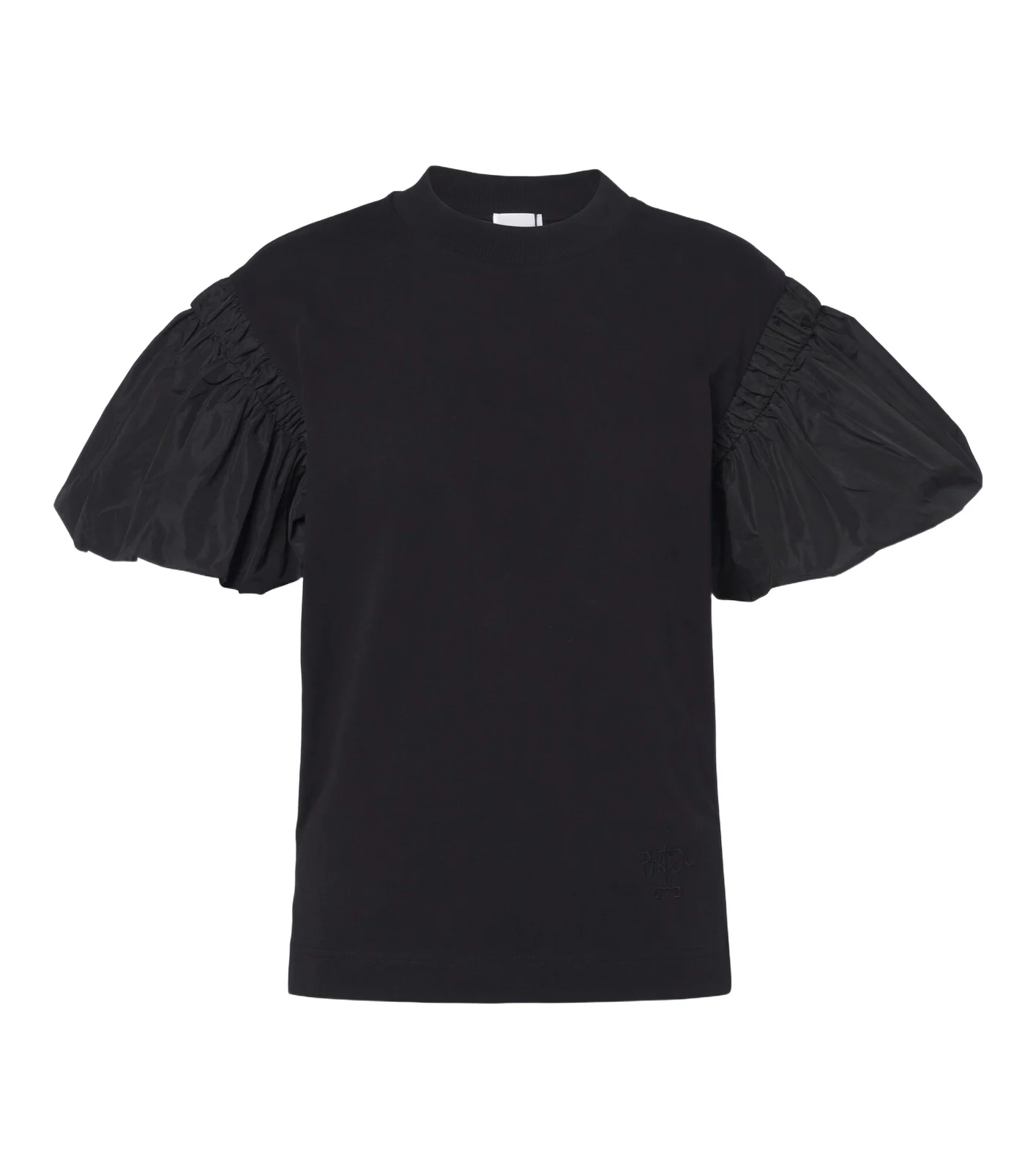 Patou Puff-sleeve cotton jersey T-shirt
