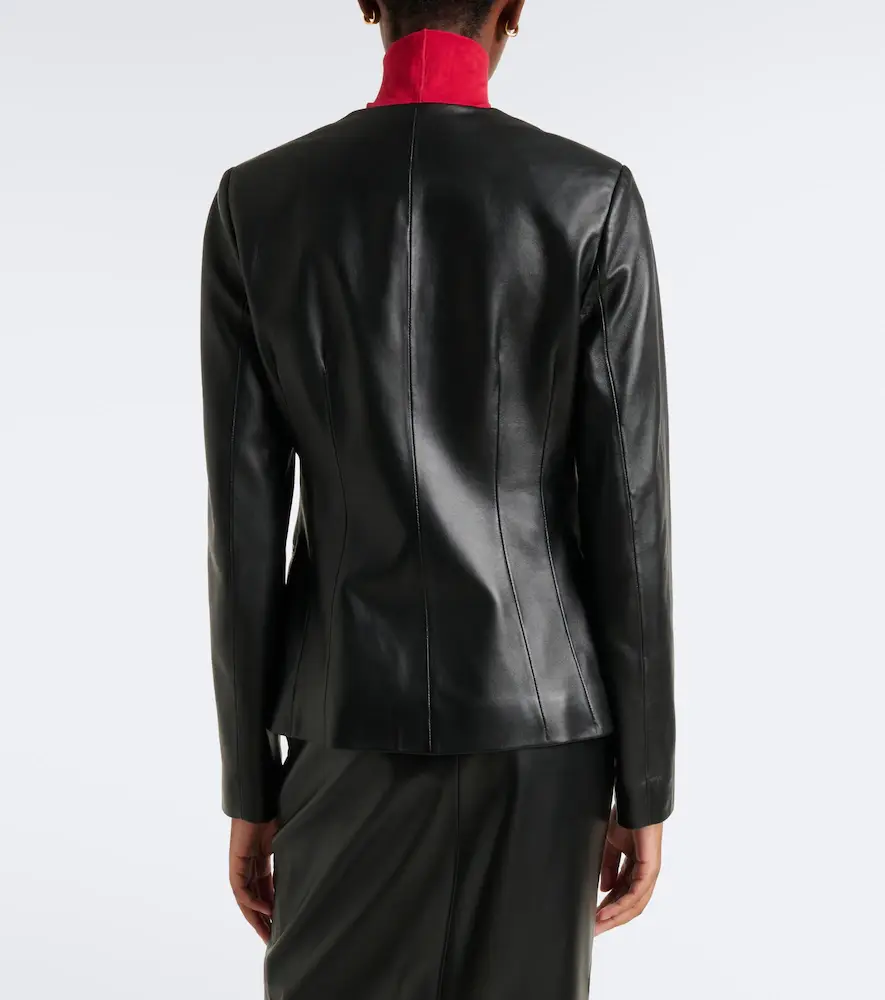Loulou de Saison Adea leather jacket | Thumbnail 2 Loulou de Saison Adea leather jacket | Thumbnail 2