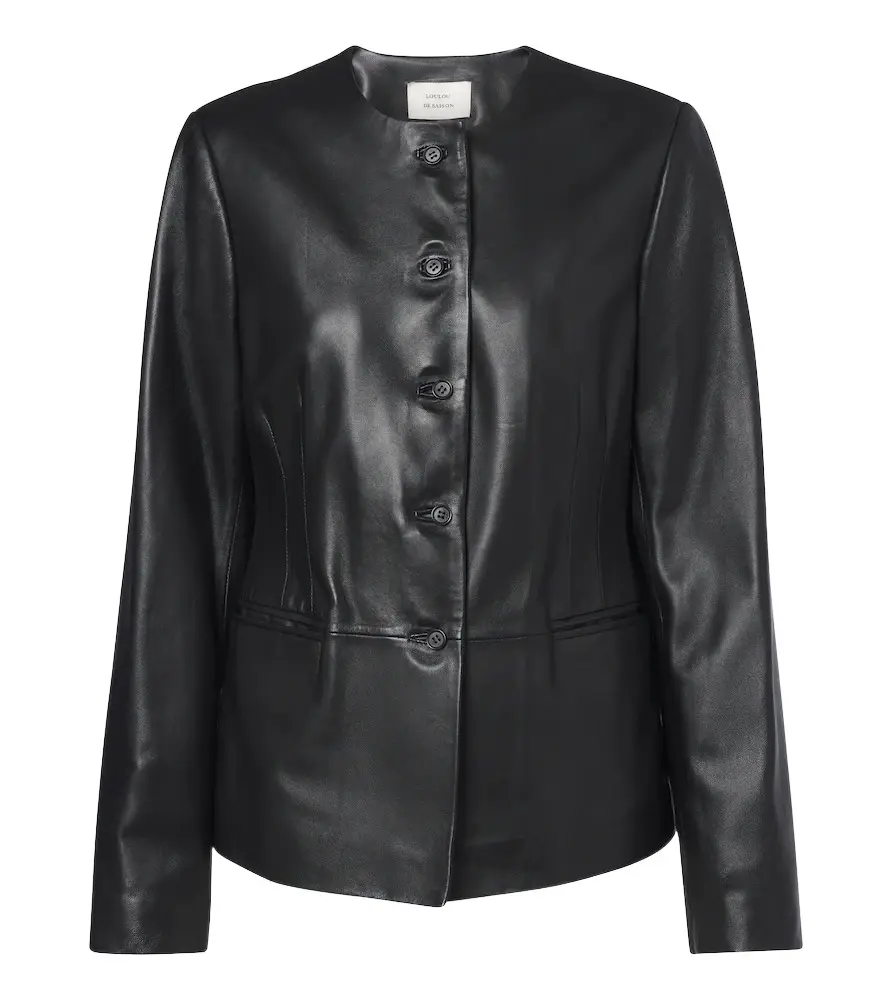 Loulou de Saison Adea leather jacket | Image 1 Loulou de Saison Adea leather jacket | Image 1