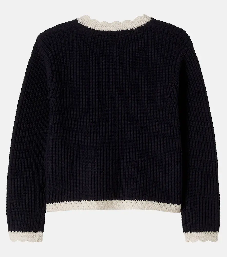 Bonpoint Marlys wool and cotton cardigan | Thumbnail 2 Bonpoint Marlys wool and cotton cardigan | Thumbnail 2
