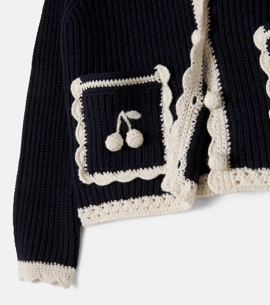 Bonpoint Marlys wool and cotton cardigan | Thumbnail 3 Bonpoint Marlys wool and cotton cardigan | Thumbnail 3
