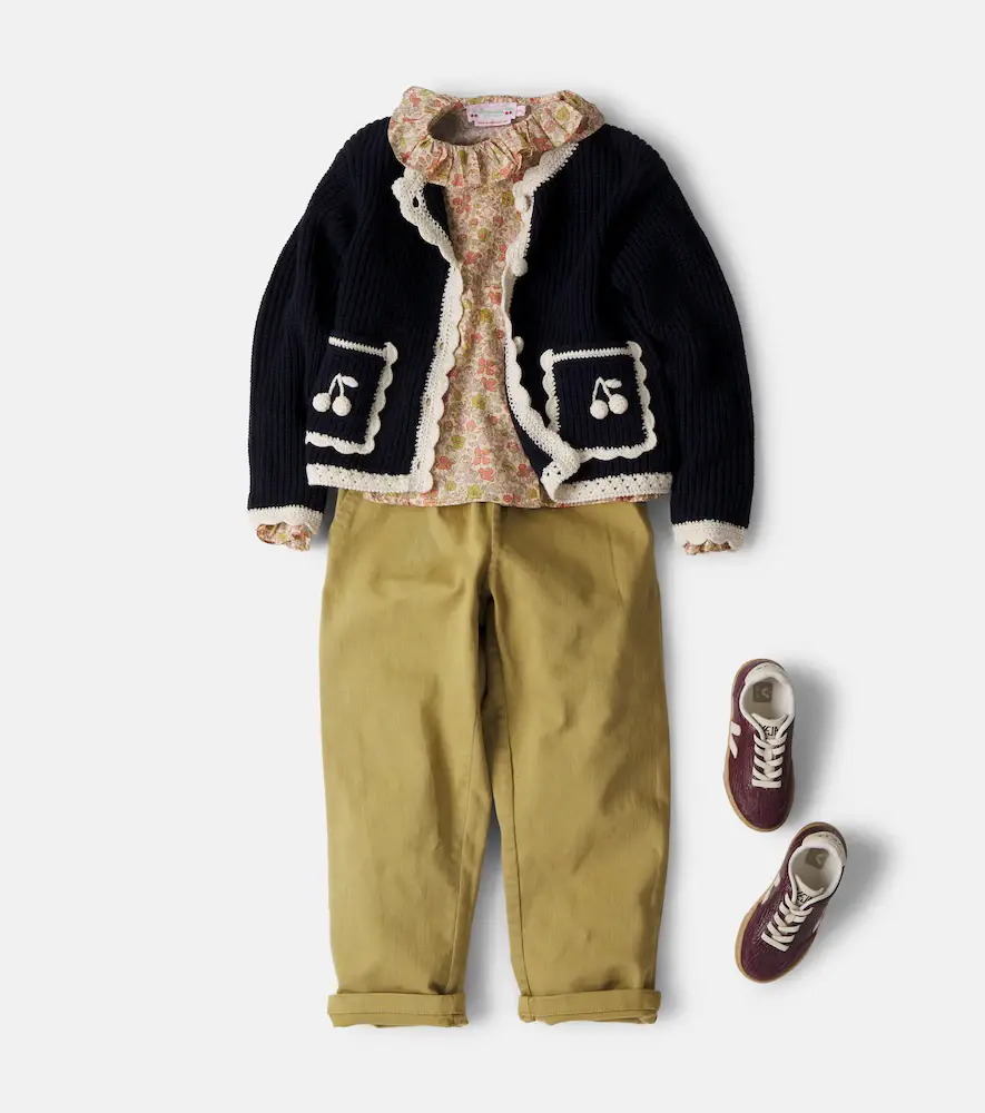 Bonpoint Marlys wool and cotton cardigan | Thumbnail 4 Bonpoint Marlys wool and cotton cardigan | Thumbnail 4