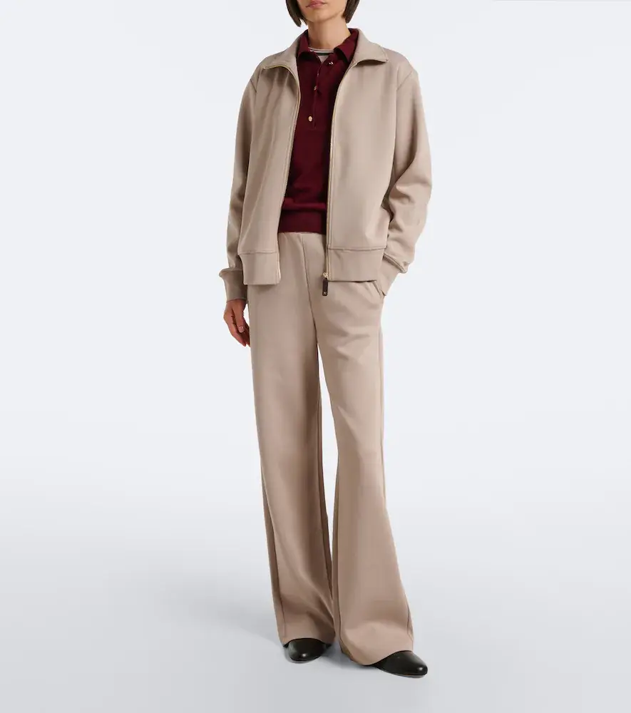 'S Max Mara 'S Max Mara Cotton-blend jersey sweatpants | Thumbnail 4 'S Max Mara 'S Max Mara Cotton-blend jersey sweatpants | Thumbnail 4