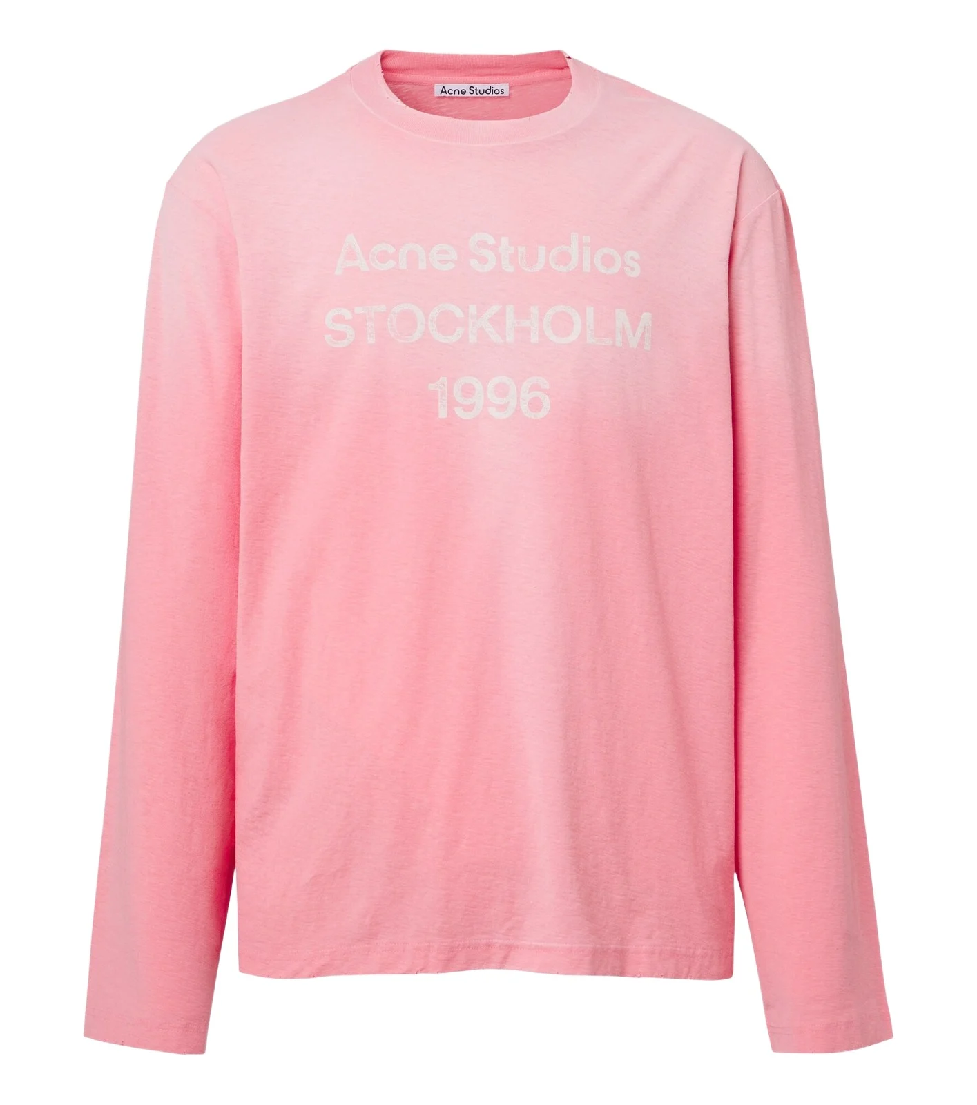 Acne Studios 1996 logo cotton-blend jersey T-shirt