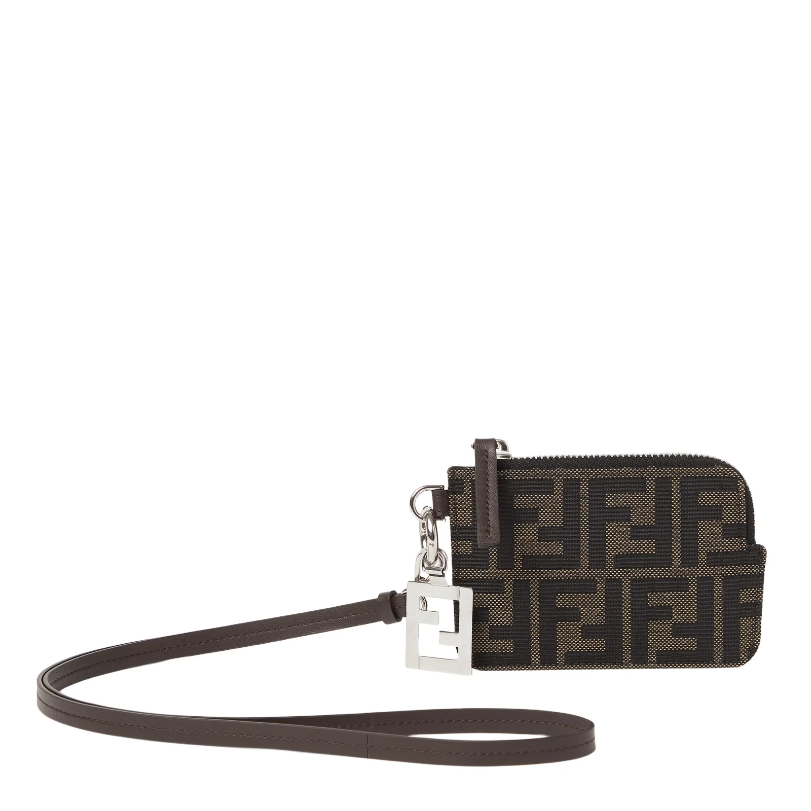 Fendi FF Zucca Jacquard Card Holder