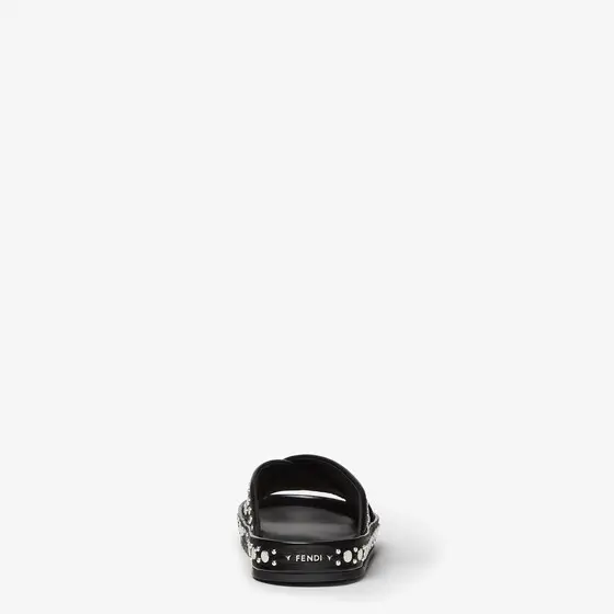 Fendi Double Leather Slides | Thumbnail 3 Fendi Double Leather Slides | Thumbnail 3
