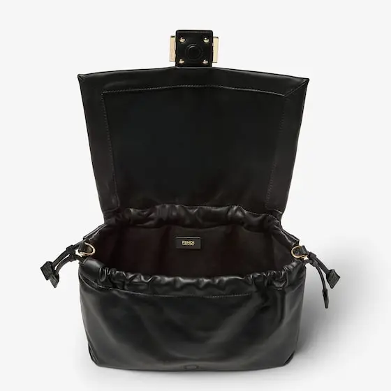 Fendi Baguette Soft Large Nappa Leather Bag | Thumbnail 4 Fendi Baguette Soft Large Nappa Leather Bag | Thumbnail 4
