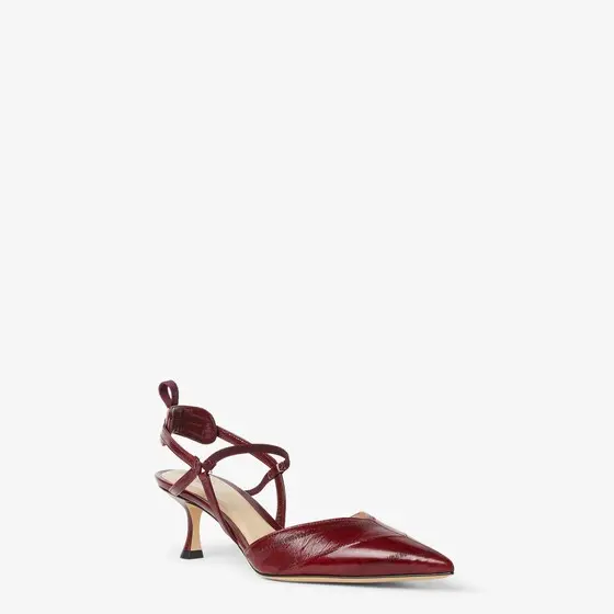 Fendi Very Colibrì Hagfish Medium-Heeled Slingbacks | Thumbnail 2 Fendi Very Colibrì Hagfish Medium-Heeled Slingbacks | Thumbnail 2