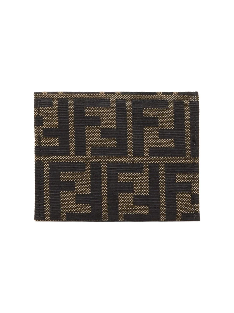 Fendi FF Zucca Jacquard Card Case