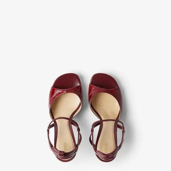 Fendi Streamlined, feminine Very Colibrì sandals with narrow | Thumbnail 4 Fendi Streamlined, feminine Very Colibrì sandals with narrow | Thumbnail 4