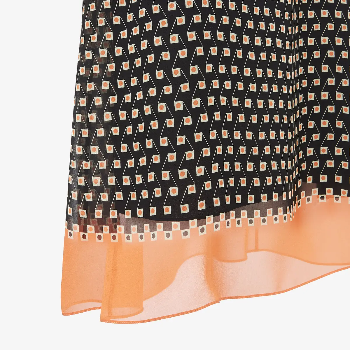Fendi Printed Silk Dress | Thumbnail 3 Fendi Printed Silk Dress | Thumbnail 3