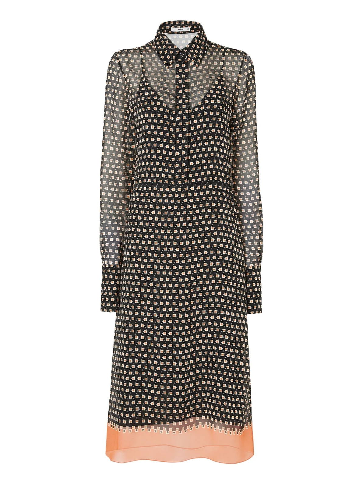 Printed Silk Dress Printed Silk Dress