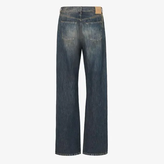 Fendi Regular-fit 5-pocket trousers, made of blue mid-weight | Thumbnail 2 Fendi Regular-fit 5-pocket trousers, made of blue mid-weight | Thumbnail 2