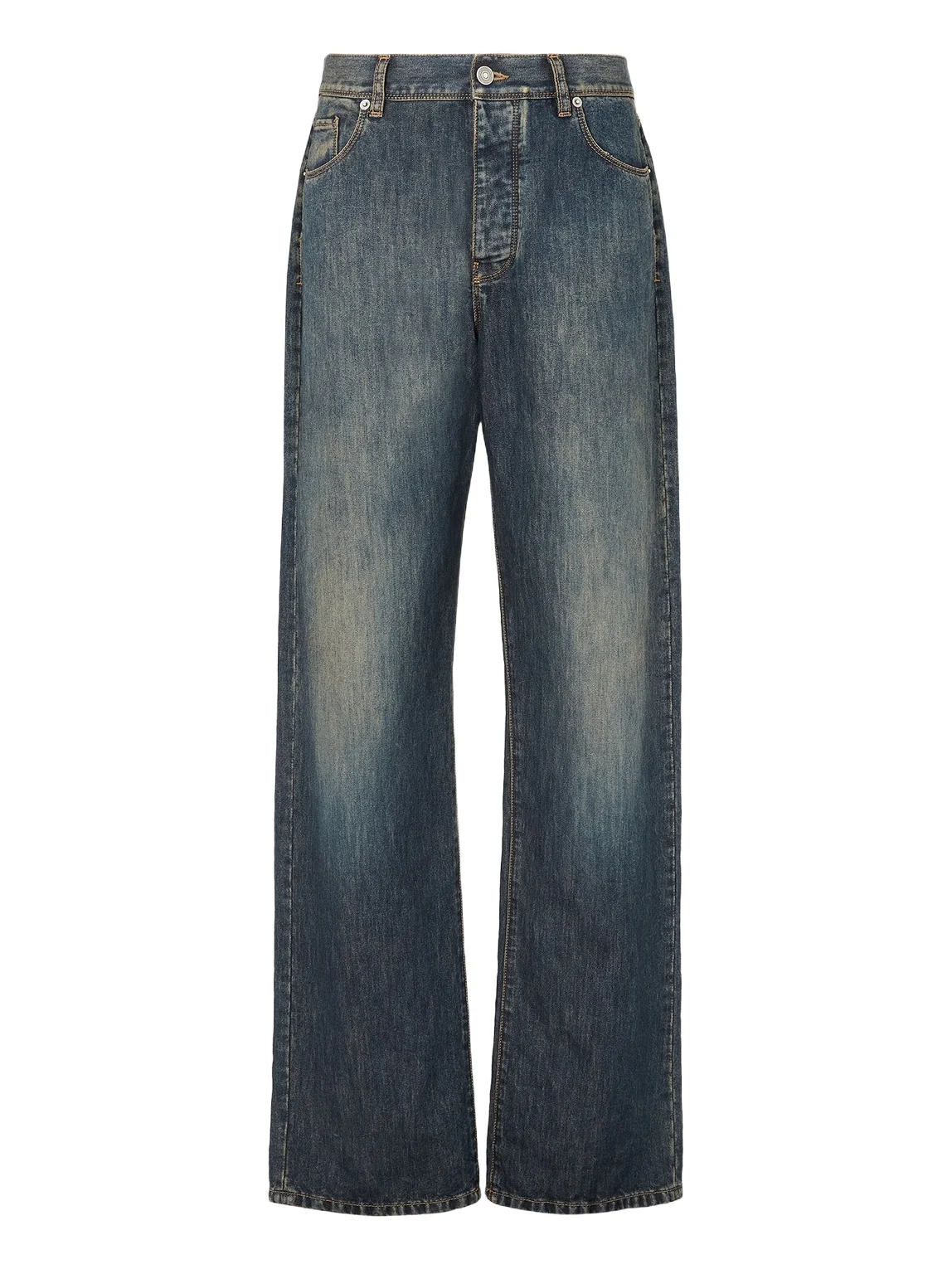 Washed Denim Pants Washed Denim Pants