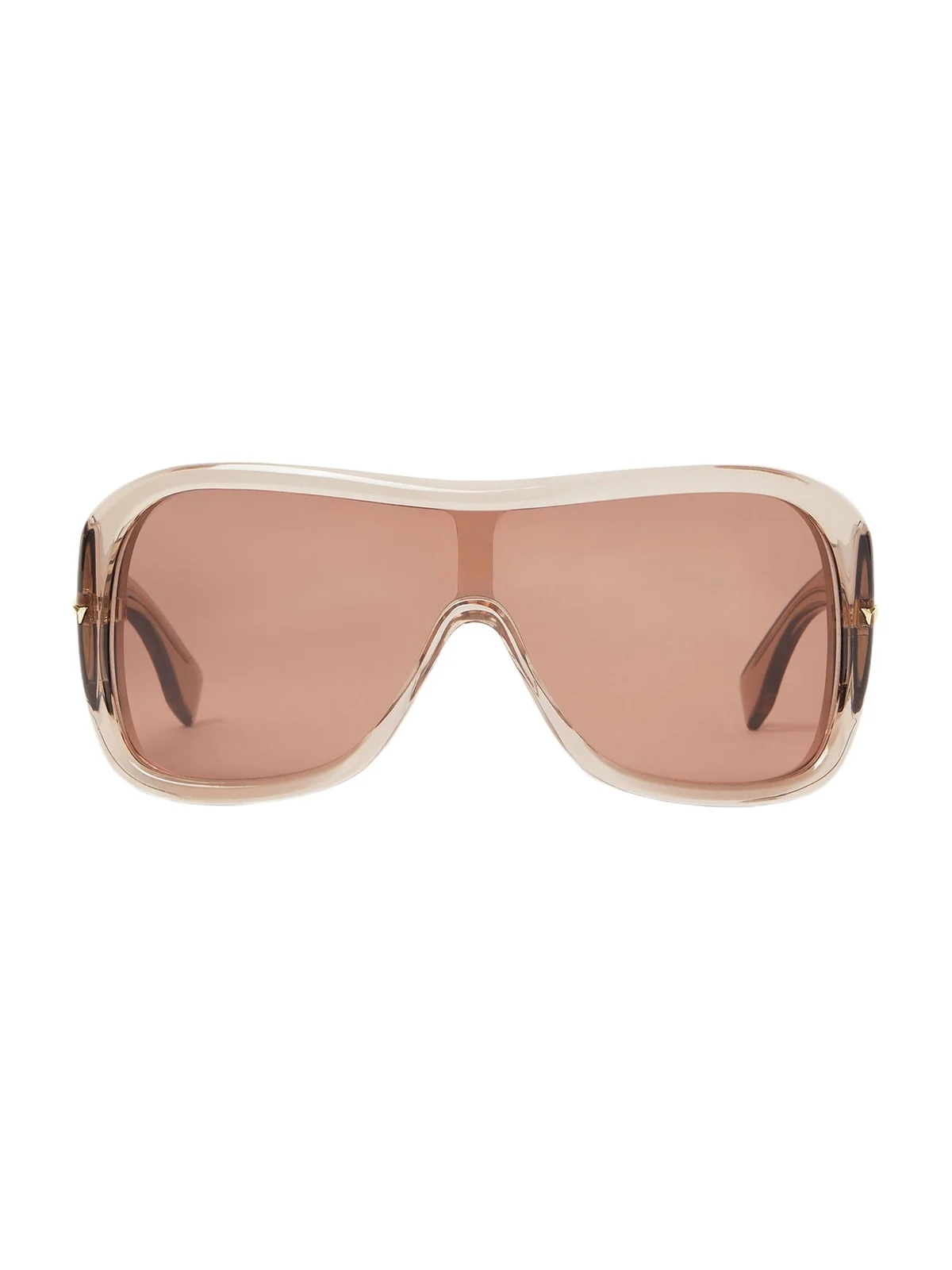 Screen Transparent Taupe Acetate Sunglasses Screen Transparent Taupe Acetate Sunglasses