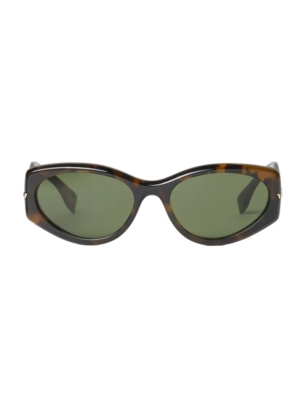 Fendi Screen Ocher Havana Acetate Sunglasses
