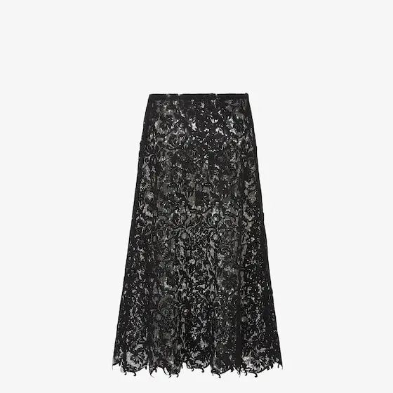 Fendi Midi skirt with a flowing, flared silhouette, made entirely | Thumbnail 3 Fendi Midi skirt with a flowing, flared silhouette, made entirely | Thumbnail 3