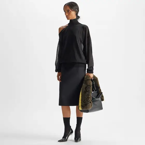 Fendi Midi pencil skirt, a timeless classic in the female wardrobe | Thumbnail 4 Fendi Midi pencil skirt, a timeless classic in the female wardrobe | Thumbnail 4