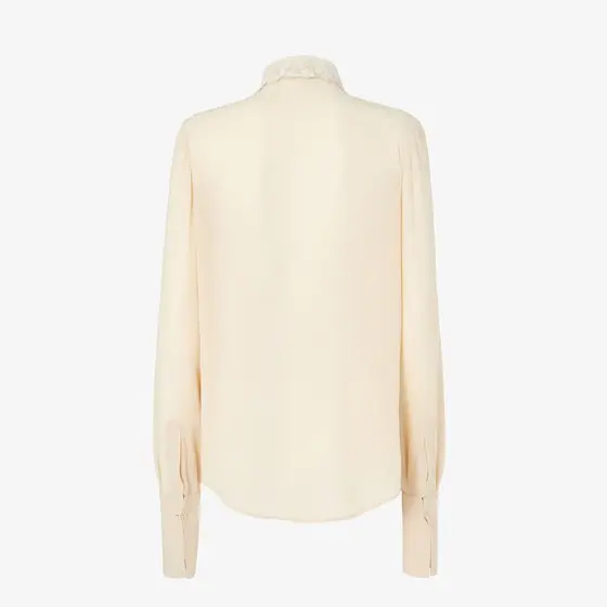 Fendi The lightweight georgette of this slim-fit shirt is | Thumbnail 2 Fendi The lightweight georgette of this slim-fit shirt is | Thumbnail 2
