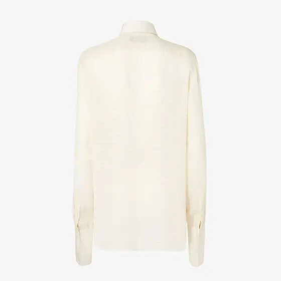 Fendi Silk Jacquard Shirt | Thumbnail 2 Fendi Silk Jacquard Shirt | Thumbnail 2