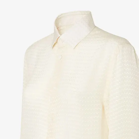 Fendi Silk Jacquard Shirt | Thumbnail 3 Fendi Silk Jacquard Shirt | Thumbnail 3