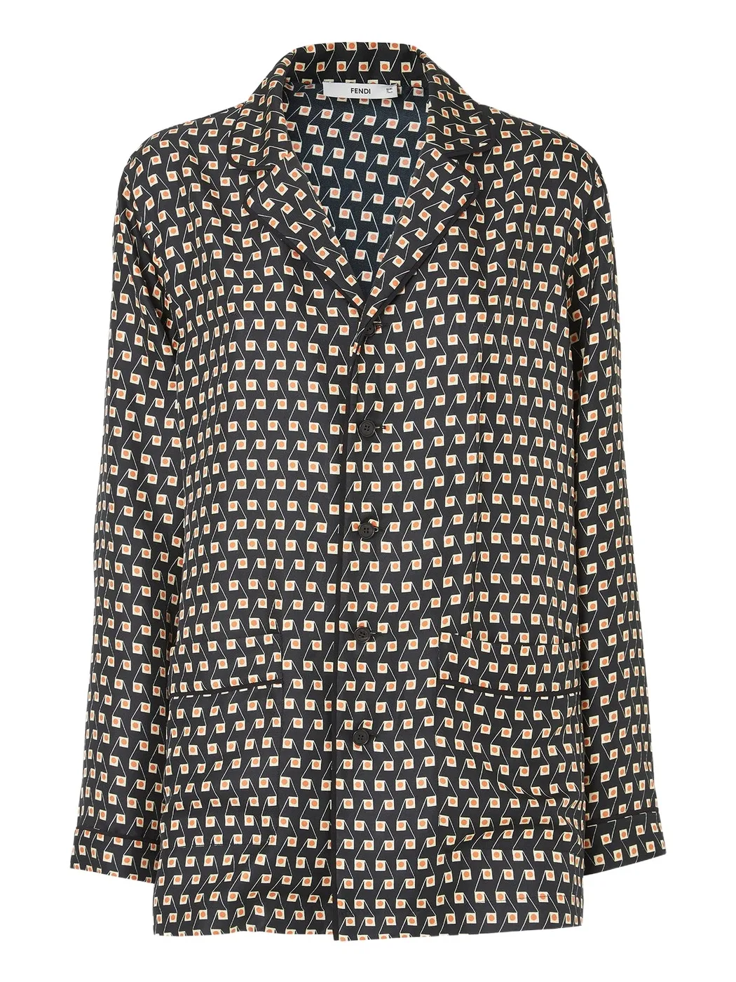 Printed Silk Shirt