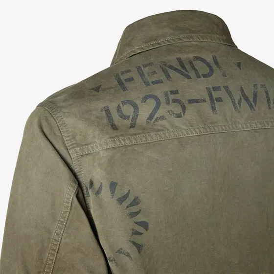 Fendi Cotton Blouson | Thumbnail 3 Fendi Cotton Blouson | Thumbnail 3