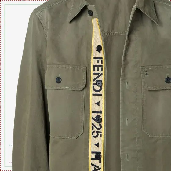 Fendi Cotton Blouson | Thumbnail 4 Fendi Cotton Blouson | Thumbnail 4