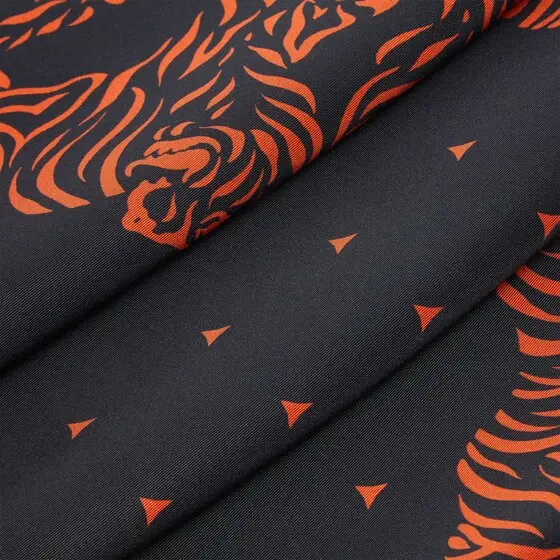 Fendi Silk Foulard with Tiger Print | Thumbnail 2