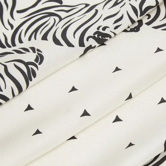 Fendi Square foulard with an archive Tiger motif printed | Thumbnail 2 Fendi Square foulard with an archive Tiger motif printed | Thumbnail 2