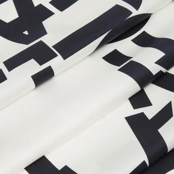 Fendi Silk Double-Sided Foulard with Print | Thumbnail 2 Fendi Silk Double-Sided Foulard with Print | Thumbnail 2