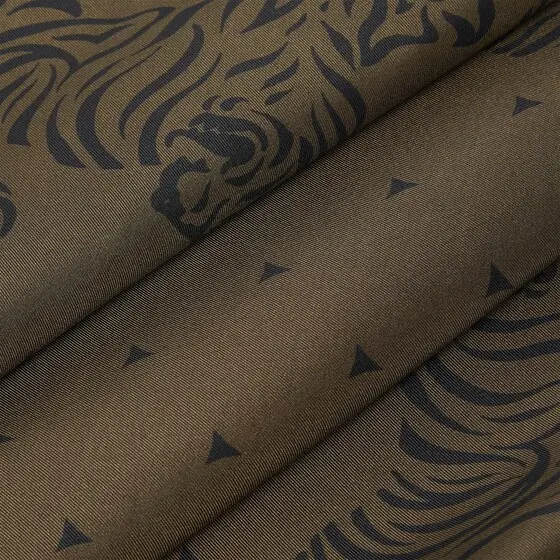 Fendi Silk Foulard with Tiger Print | Thumbnail 2 Fendi Silk Foulard with Tiger Print | Thumbnail 2