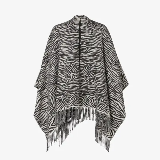 Fendi Poncho with archival Tiger animalier motif, finished | Thumbnail 2