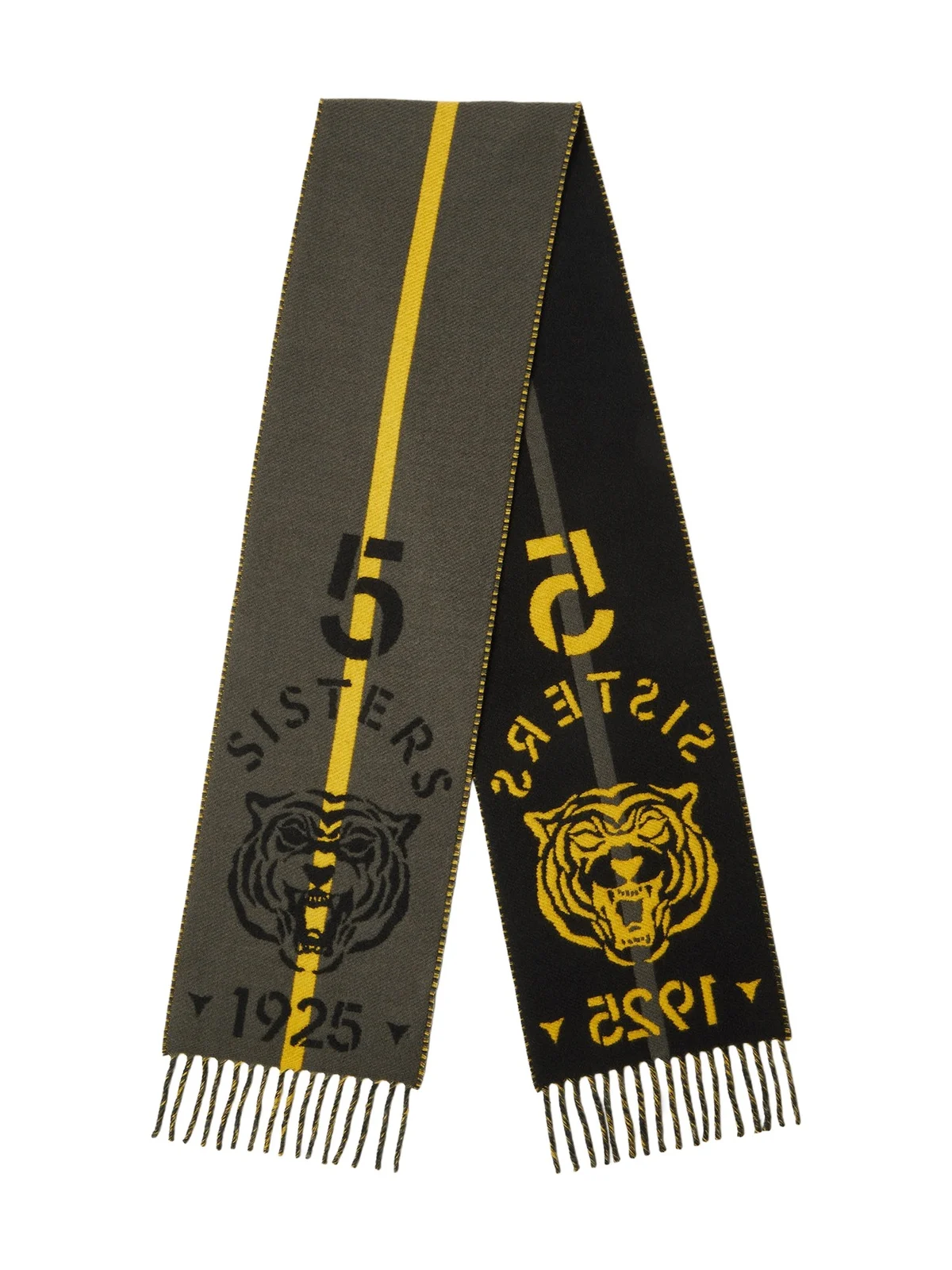 Fendi Wool and Cashmere 5 Sisters Scarf