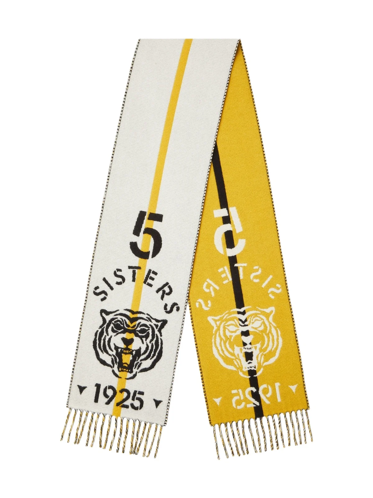 Fendi Wool and Cashmere 5 Sisters Scarf